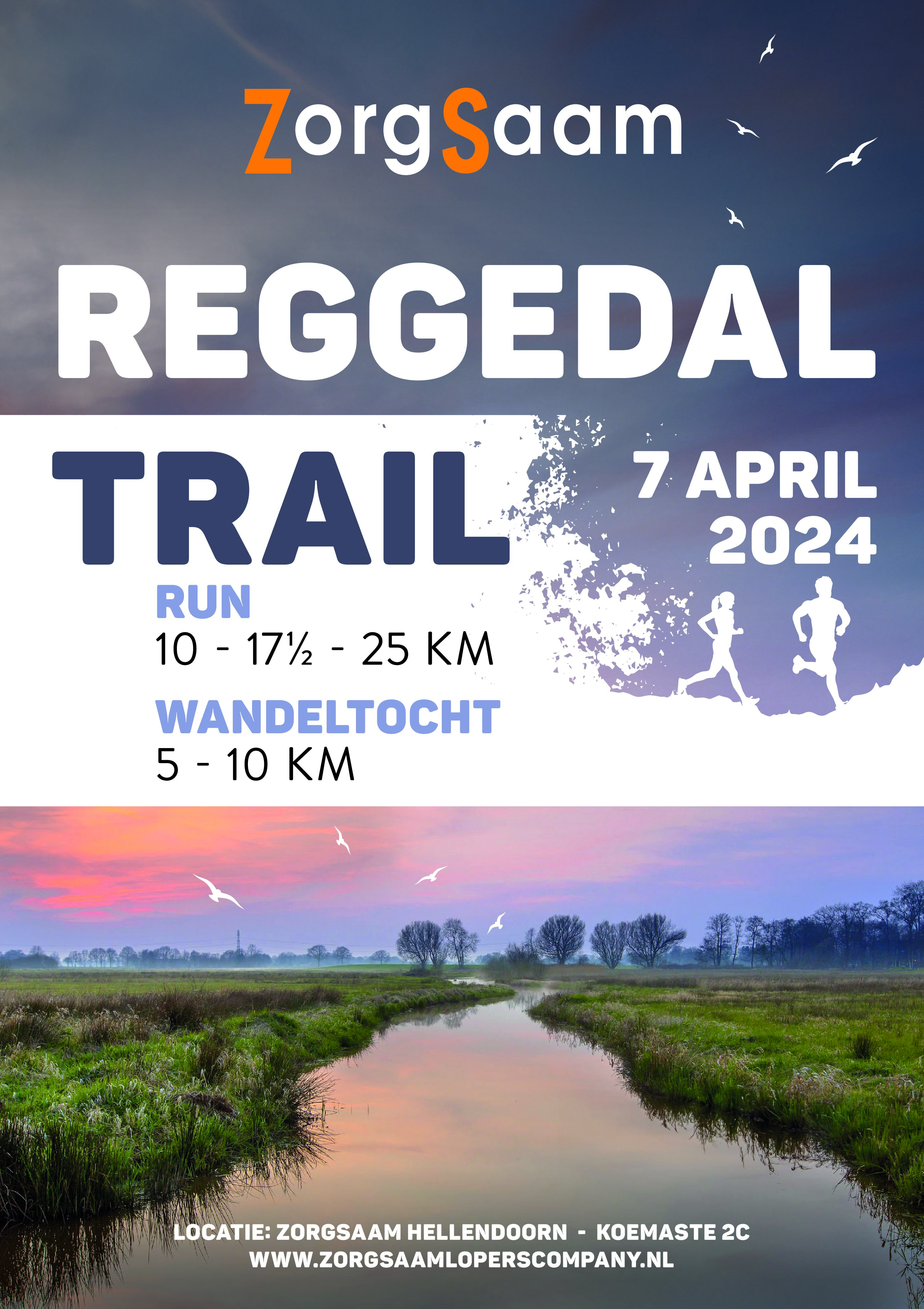 ZorgSaam reggedal trail & wandeltocht